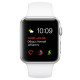 Смарт-часы Apple Watch S1 Sport 42mm Silver Al/White (MNNL2RU/A)