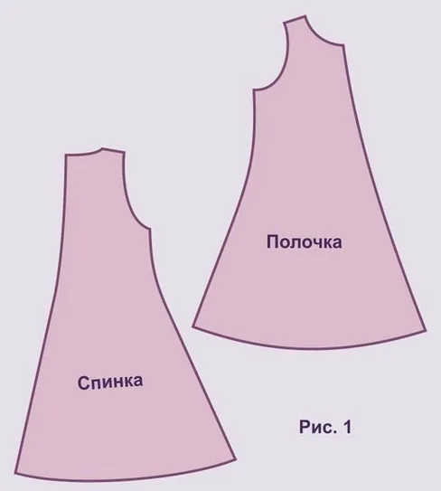 Як швидко пошити туніку своїми руками: пошиття виробу без викрійки