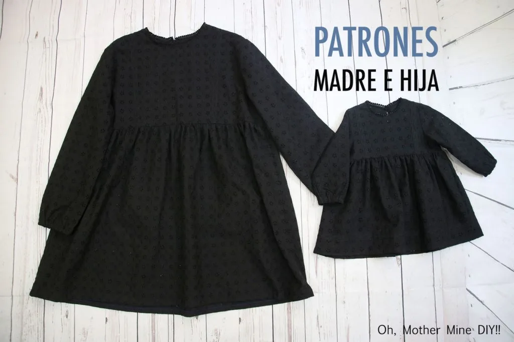 Сукні для мами (S-M-L) та доньки (1-7 років)