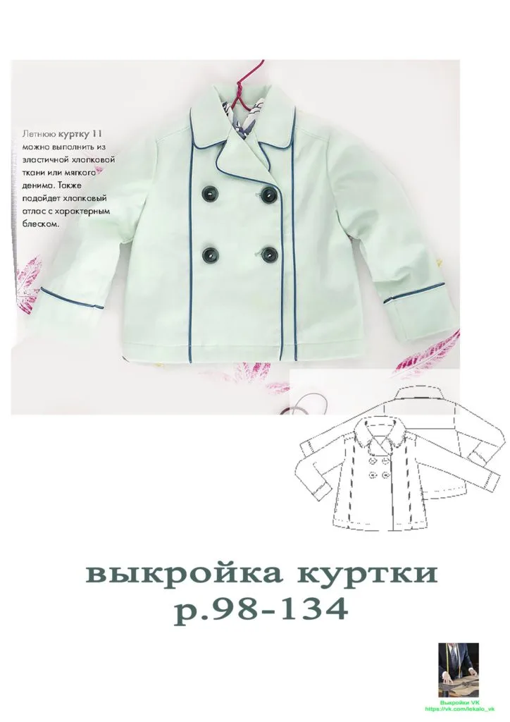 Дитяча куртка (р.98-134)
