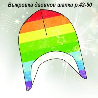 Топ з подвійною оборкою (8/10, 12/14, 16/18 англ (42/44, 46/48, 50/52 рус))