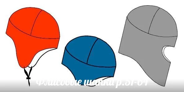 Дитячі флісові шапки (розмір 51-64)