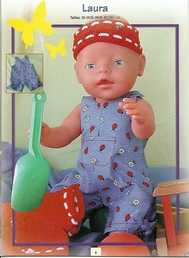 Пісочник для ляльки Baby Born зростом 43-45 см