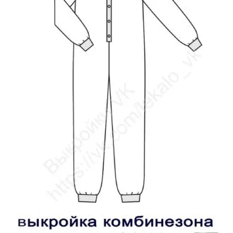 Викройка жіночого комбінезону