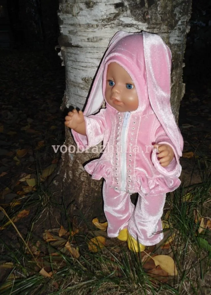 Костюм «Зайчик» для ляльки Baby Born