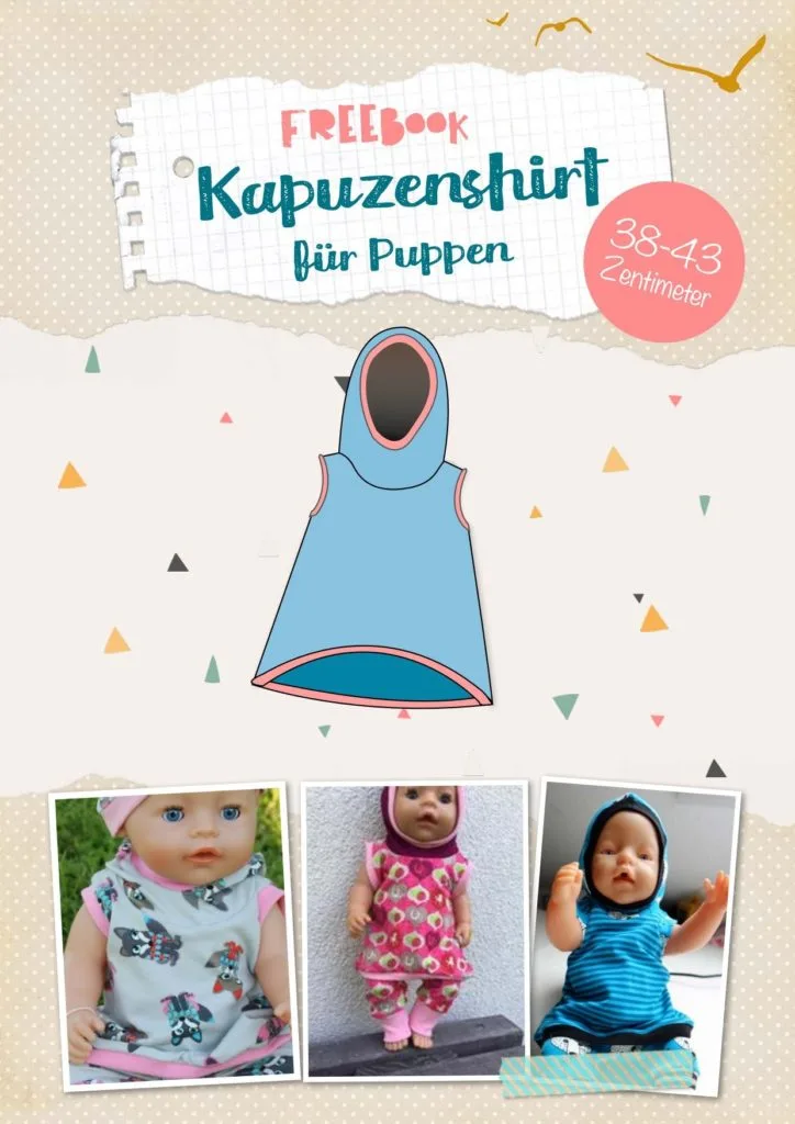Трикотажна туніка для ляльок Baby Born та Anabel