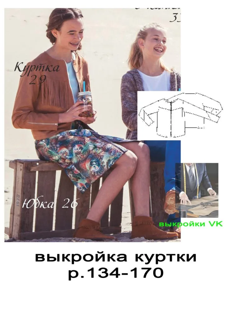 Куртка розміри 134-170