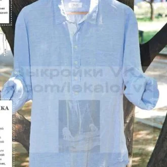 Чоловіча сорочка на гудзиках Simon, розміри 44-60