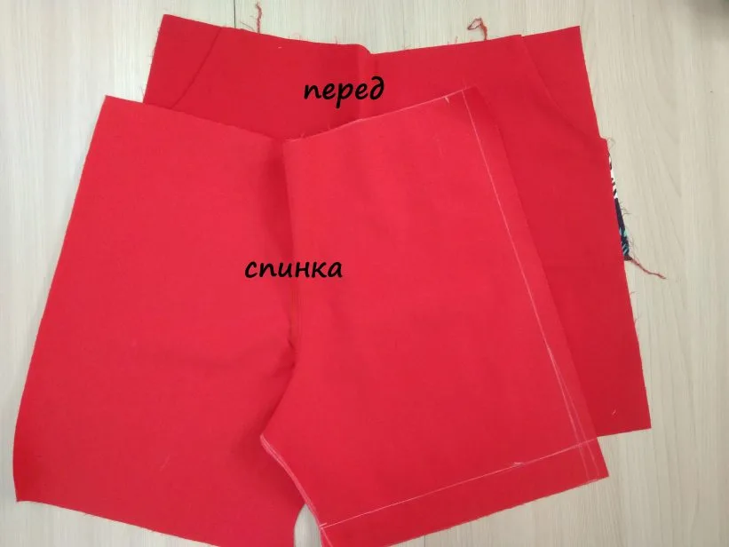 Як пошити шорти, покрокова інструкція для початківців.