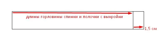 Коміра: як пошити комір по викрійці