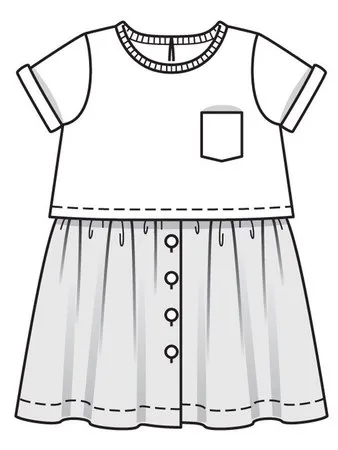 Сукня дитяча (розмір 98-122)