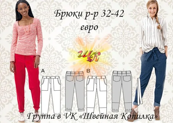 Штани жіночі (р 32-42)