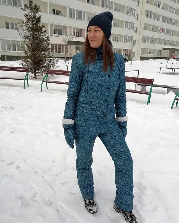 Жіночий утеплений комбінезон (розмір 40-60)