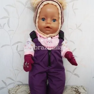 Шапочка з бантом для ляльки Baby Born