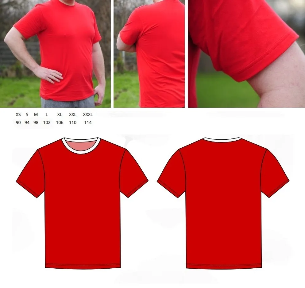Чоловічі футболки (розміри XS, S, M, L, XL, XXL, XXXL)