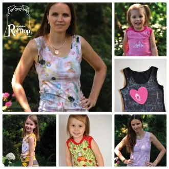 Форма топа-майки розміри 40-46 Шик