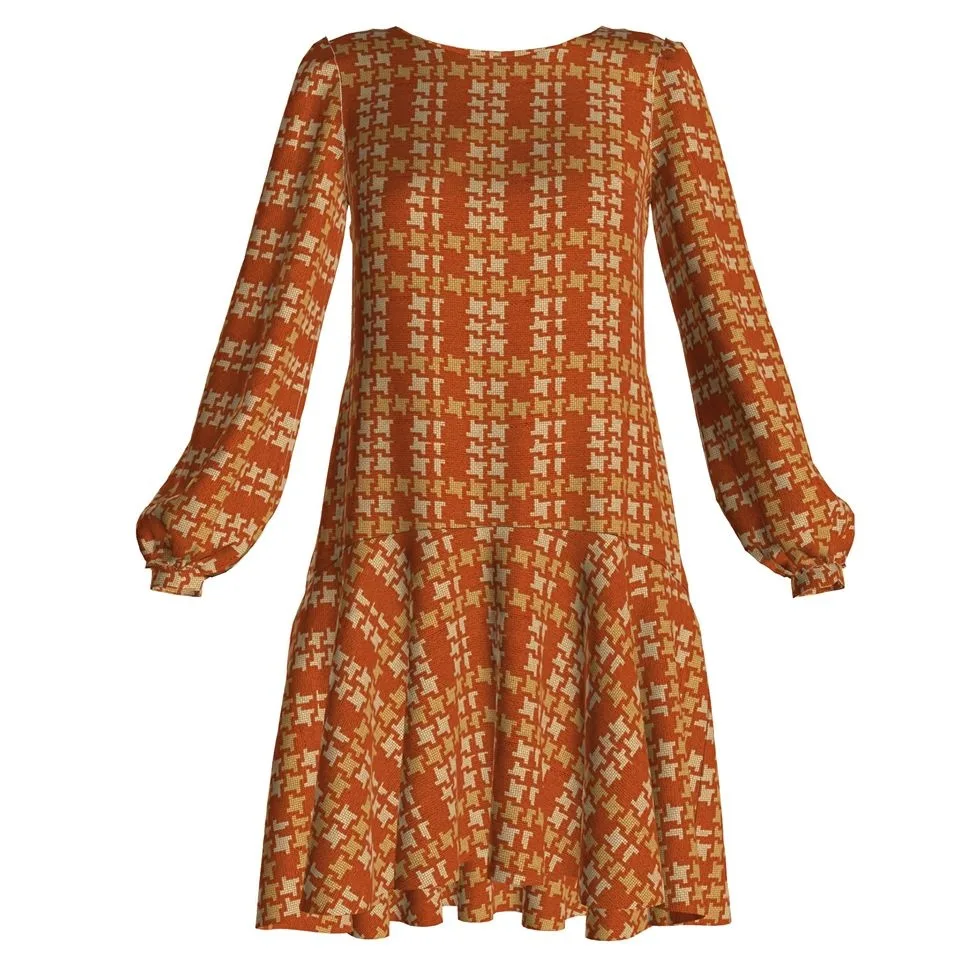 Жіноча сукня з довгим рукавом (р XS – XL)