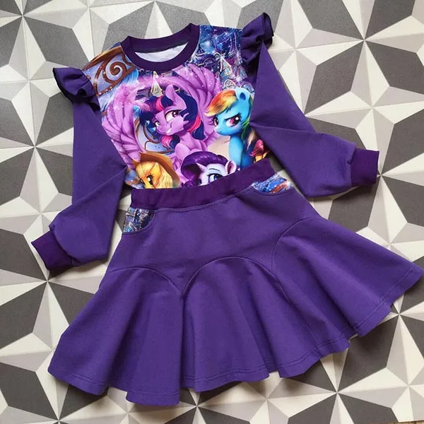 Дитяча спідниця з фігурною кокеткою (зріст 92-164)