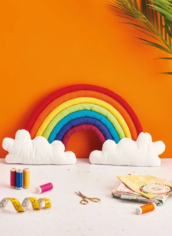 М’яка іграшка “Rainbow” хмара з веселкою
