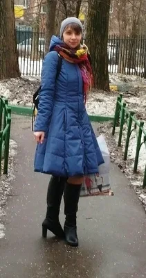 Викройка утепленого жіночого пальта жіночого р.32-44 Євро