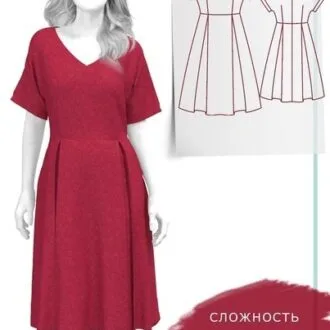 Сукня у стилі 60-х 50 розміру