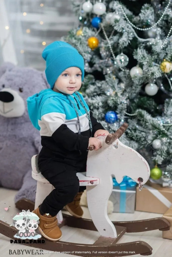 Дитяче худи колорблок для хлопчика