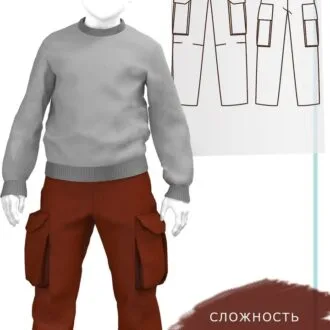 Штани дитячі (розмір 98-134)