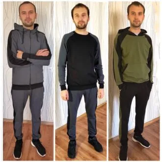 Спортивний чоловічий костюм (розміри 44-54 Росія)
