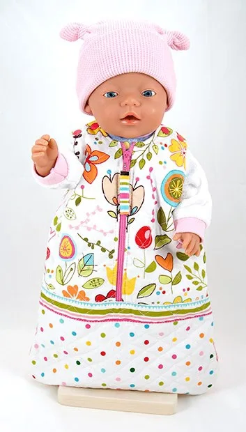 Викрійка Спальний мішок для ляльки BABY BORN
