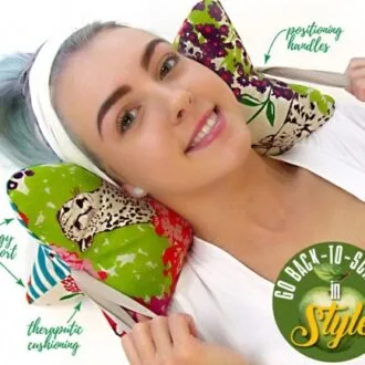Сучасна стильна подушка з клаптів