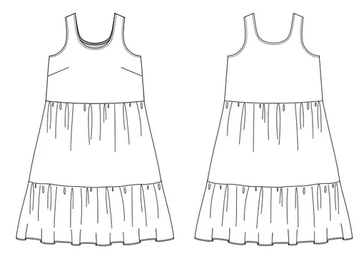 Сарафан «Barden Dress» на 12 розмірів