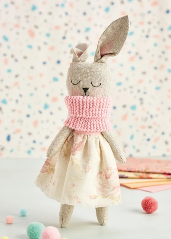 М’яка іграшка Winnie the rabbit — лялька-зайчик