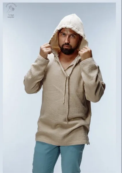 Туніка чоловіча з капюшоном (50)