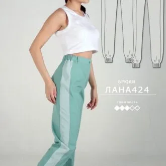 Жіночі трикотажні штани р.34-52 (євро)