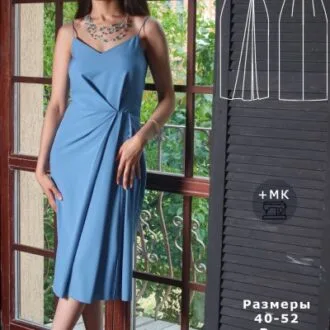 Жіноча вільна блуза (40-68 рос)