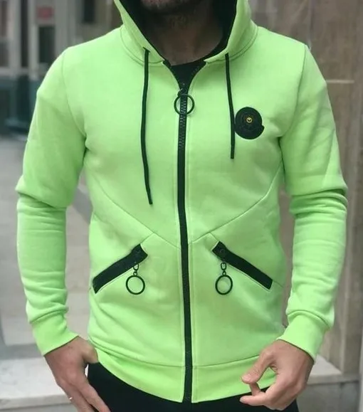 Чоловіча спортивна толстовка з кишенями