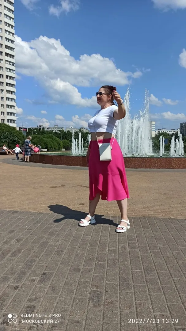 Спідниці Сільва для жінок з воланами (40, 54, 68)