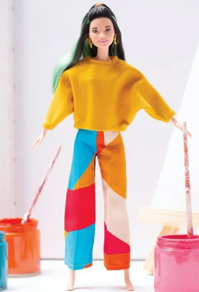 Одяг для ляльки Barbie: Світшот та штани