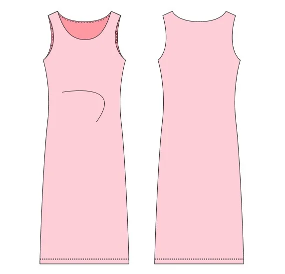 Жіноча сукня-майка (XS, S, M, L, XL)