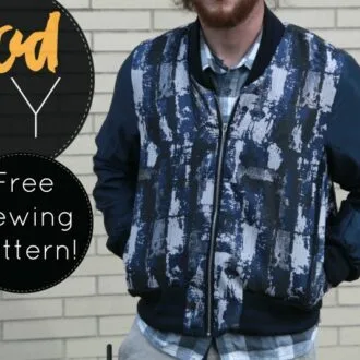 Чоловічий бомбер з застібкою-блискавкою, розміри 44-60 рос