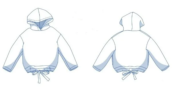 Худі "Frikka" з капюшоном, XS-XXXL