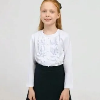 Блузка з коротким рукавом