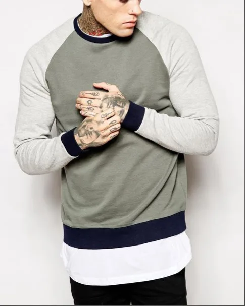 Чоловічий світшот з рукавом реглан, розміри 44-60