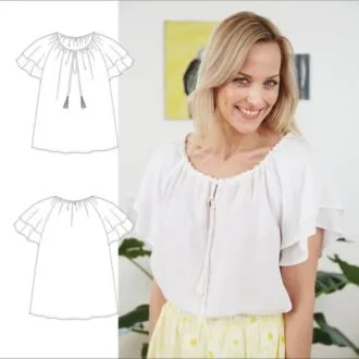 Ефектна блузка розмір xs - xl