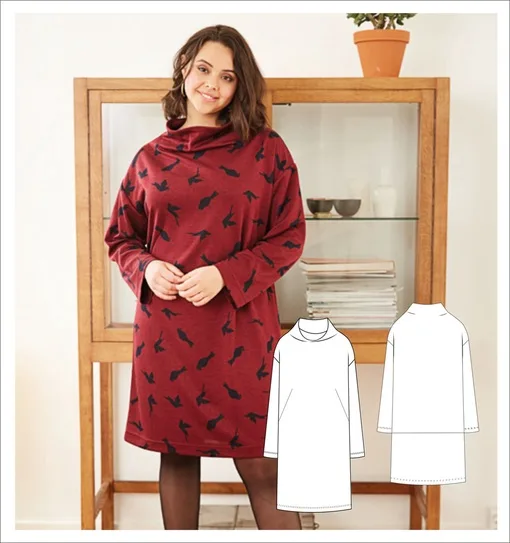 Трикотажне плаття PLUS SIZE (44-60 євро (50-66 рос))