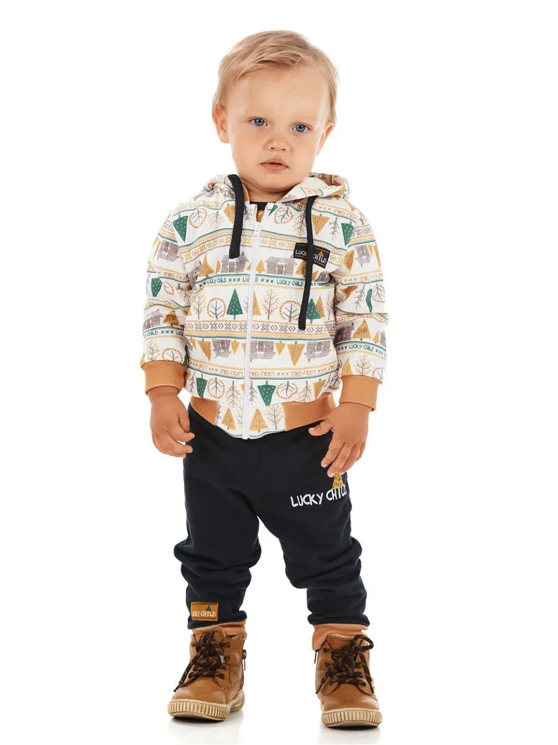 Толстовка для малюків – два варіанти з блискавкою або без (62-92)