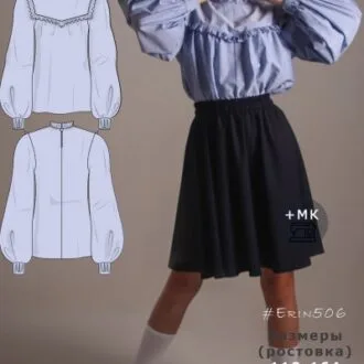Блузка для дівчинки (р 134-158)