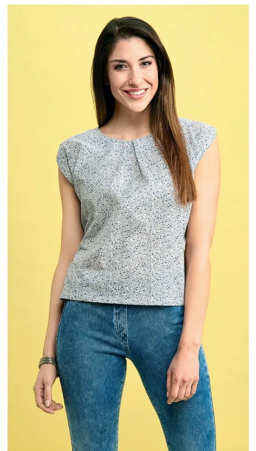 Літня блуза без рукавів (XS-XL)