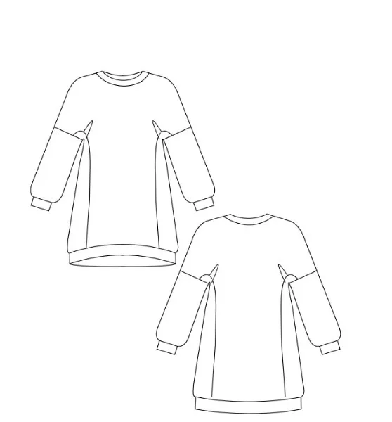 Світшот oversize (європейські 34-44)