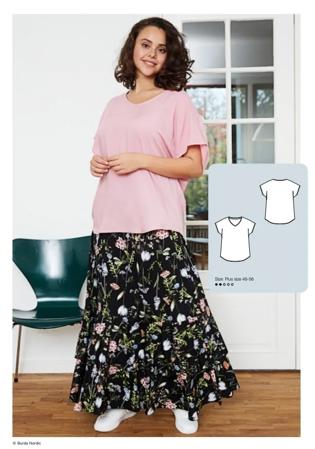 Туніки та блузки Plus Size, розміри 46–56 європейські